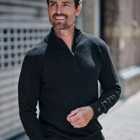 لباس بافت نیم زیپ خارجی