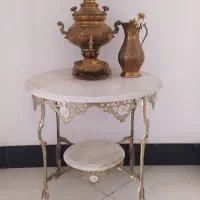 سرویس سماور برنجی همراه بامیزبرنجی