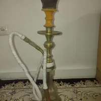 قلیان برنجی|کلکسیون اشیاء عتیقه|تهران, امامزاده حسن(ع)|دیوار