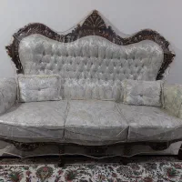 مبل سلطنتی ۹نفره با میزنهار خوری ۶نفره