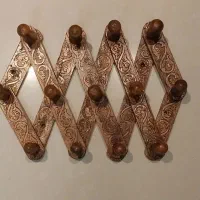 چوب لباسی خراطی شده قدیمی