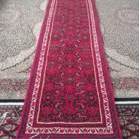 یک جفت کناره فرش دستباف باف