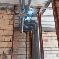 لوله کشی آب وفاضلاب. نصب شیرالات رادیاتور