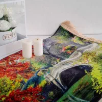 تابلو فرش ۷۵ در ۵۰ سانتی،کاملا نو