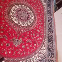 یک جفت فرش سالم و تمیز بدون پارگی و سوختگی اکرلیک