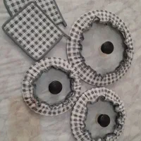 دمکنی دور قابلمه|سفره، حوله، دستمال آشپزخانه|بیرجند, |دیوار