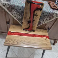 اموزش چوب طبیعی (روستیک) و رزین اپوکسی در یزد ..