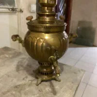 سماور ذغالی برنجی نو