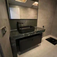 مونتاژ کار روشویی سرامیکی و سنگی