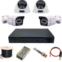 پک کامل ۴ دوربین ۵ مگاپیکسل|دوربین مداربسته|شوشتر, |دیوار