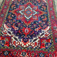 یک جفت فرش ۶ متری هریس  نو و تراکم بالا|فرش|میانه, |دیوار