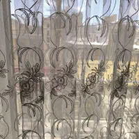 پرده سالن و پرده آشپزخانه