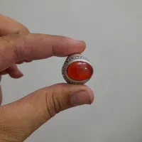 انگشتر عقیق سرخ