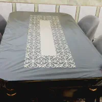 میز غذا خوری شیش نفره در حد نو