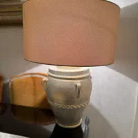 اباژور پتینه با کلاهک کتان|چراغ خواب و آباژور|تهران, اقدسیه|دیوار