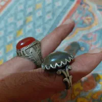 انگشتر نقره|زیورآلات و اکسسوری|جم, |دیوار