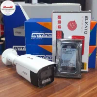 پک کامل دوربین مداربسته فلزی optina باکیفیت|دوربین مداربسته|لاهیجان, بازکیاگوراب|دیوار
