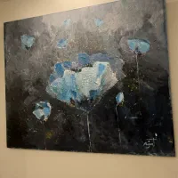 تابلو رنگ روغن روی بوم نقاشی۱۰۰در ۱۲۰ و ۱۰۰ در۱۰۰|تابلو، نقاشی، عکس|تهران, سعادت‌آباد|دیوار