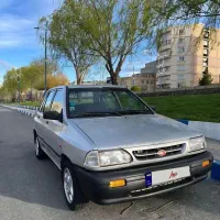 پراید نقره ای مدل ۸۷ خانگی