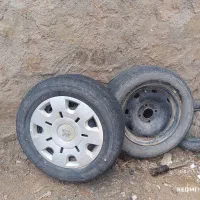 دوعدد رینگ ولاستیک ۴۰ درصد ۱۴ به فروش میرسد