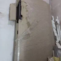 درب ضد سرقت داخلی آماده با چارچوب|مصالح و تجهیزات ساختمان|اصفهان, رکن الدوله غربی|دیوار