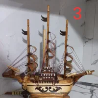 ساخت ماکت کشتی بادبانی چوبی (دست ساز)