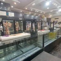 ویترین شیشه ایی قصابی