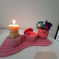 دکوری بسیار زیبا با هنر سنگ‌مصنوعی|صنایع دستی و سایر لوازم تزئینی|اشتهارد, |دیوار