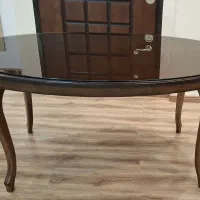 میز ناهار خوری ۶ نفره بیضی شکل