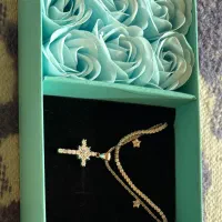 ست گردنبند دست بند‌ و گوشواره نقره s925