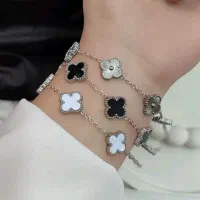 دستبند و نیم ست ون کلیف|بدلیجات|رفسنجان, |دیوار