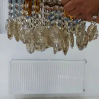 لوستر ۴شعله فانتزی|لوستر و چراغ آویز|مشهد, هدایت|دیوار