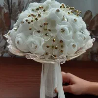 دسته گل عروس مصنوعی|گل مصنوعی|تالش, هشتپر|دیوار