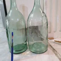 بطری نیزه ای آبی رنگ آبلیمو آبغوره