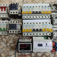 لوازم تابلو برق کنتاکتور فیوز کنترل فاز کابل