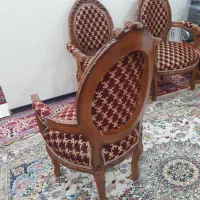 دو جفت پشتی یک دست مبل ۹ نفره چوب عین نو در تهران|پشتی|نوبران, |دیوار