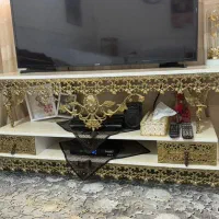 میز تلوزیون و بوفه برنجی