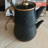 ست کامل قوری کتری ب همراه زیر کتری