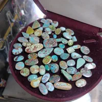 انگشتر ونگین سنگ فیروزه سالم همشون سالمن 65عدد|جواهرات|اهواز, اهواز|دیوار