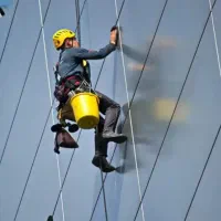 رول و پلاک،شستشوی،نانو نما ساختمان بدون داربست