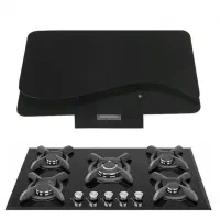 گازاستیل توکارگاز شیشه هودمخفی مارک هرنوکد T66