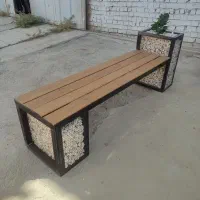 انواع نیمکت ساده،گلدان دار،گابیون دار|صندلی و نیمکت|اصفهان, قهجاورستان|دیوار