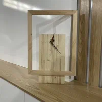 ساعت دیواری چوبی