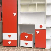 کمد کودک و دراور و آینه