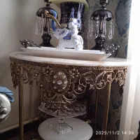 میز گرد برنز|مبلمان خانگی و میز عسلی|تبریز, |دیوار