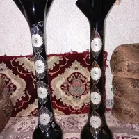 گلدان با گل مصنوعی