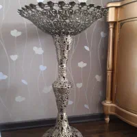 میوه خوری پایه بلند برنزی قدیمی