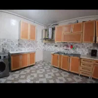 کابینت چوبی حدود۸مترباسینگ وهودابچکان