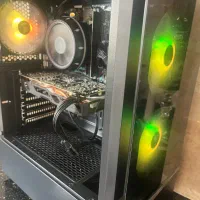 کیس گیمینگ نسل ۹ 9100+rx580