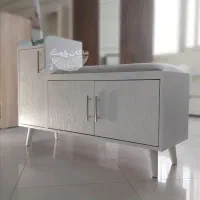 جاکفشی چوبی سند بلاست شده مدل SADNA / ماکان چوب